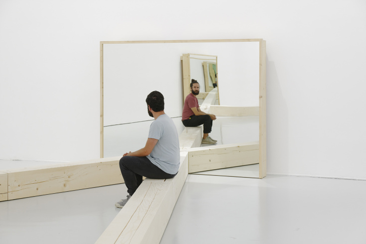 Robert Morris, "Untitled (Portland Mirrors)", 1977
