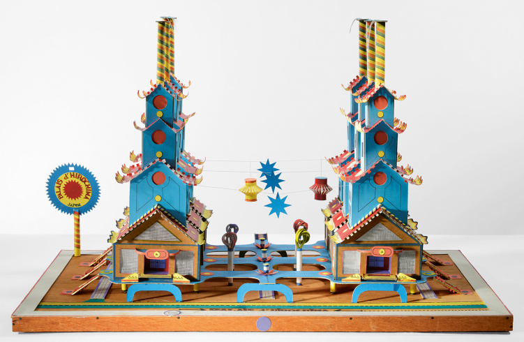 Bodys Isek Kingelez, "Palais Hiroshima", 1991