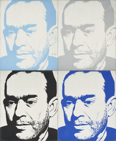 Bernard Rancillac, "Ben Barka Present/Absent", 1966