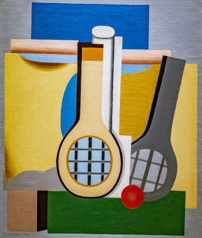Marcelle Cahn, « Les Trois raquettes » [The three rackets], 1926