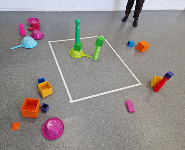 Atelier "Deux exercices" d'après George Brecht, 1961