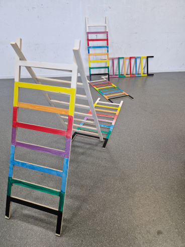 Atelier "Échelle ou roue" d'après George Brecht, non daté