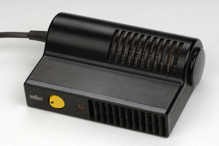 Reinhold Weiss, "Sèche-cheveux HD 3/31", 1972, éditeur et fabricant Braun 