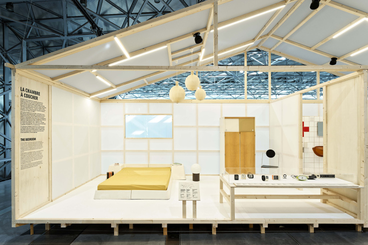 Vue de l'exposition, "la chambre"