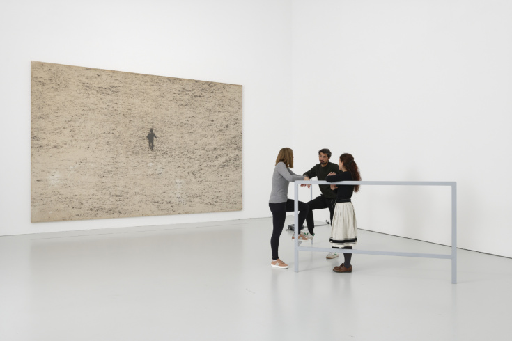 Michelangeo Pistoletto, « Struttura per parlare in piedi », 1965 - 66/2010