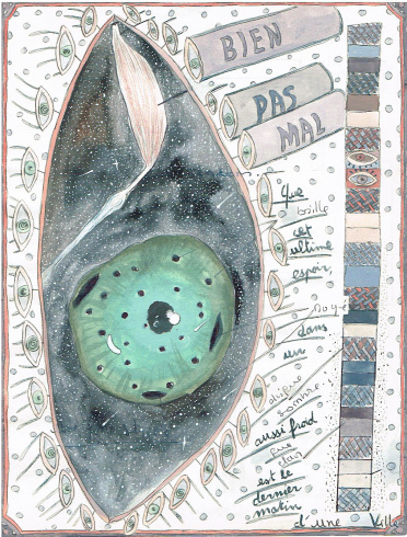 Alexandre Leger, "Que brille, Variation F", 2018