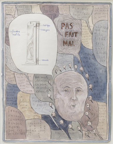 Alexandre Leger, "Cylindre mobile", 2018
