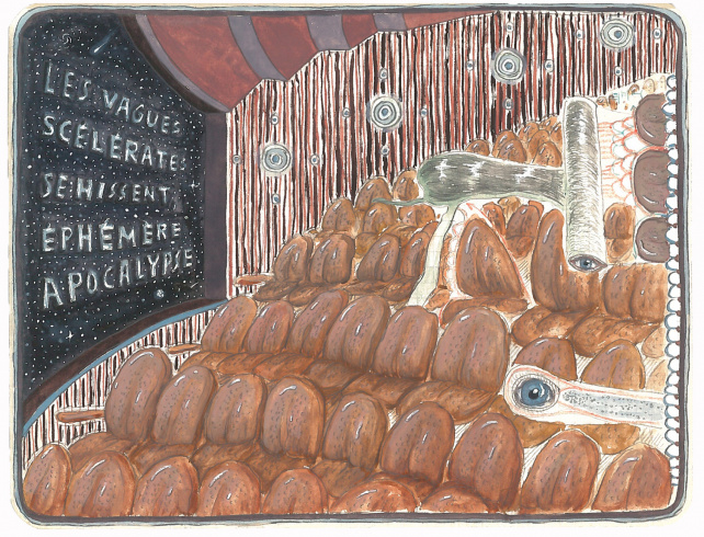 Alexandre Leger, "Les vagues scélérates", 2017