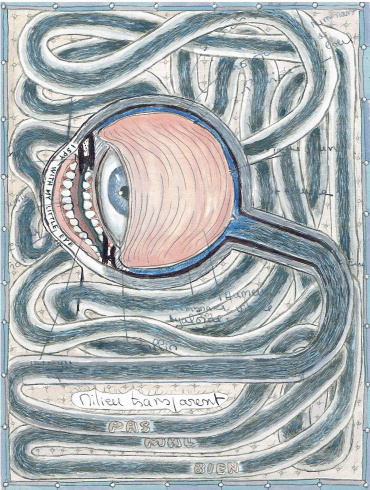 Alexandre Leger, "Milieu transparent", 2018