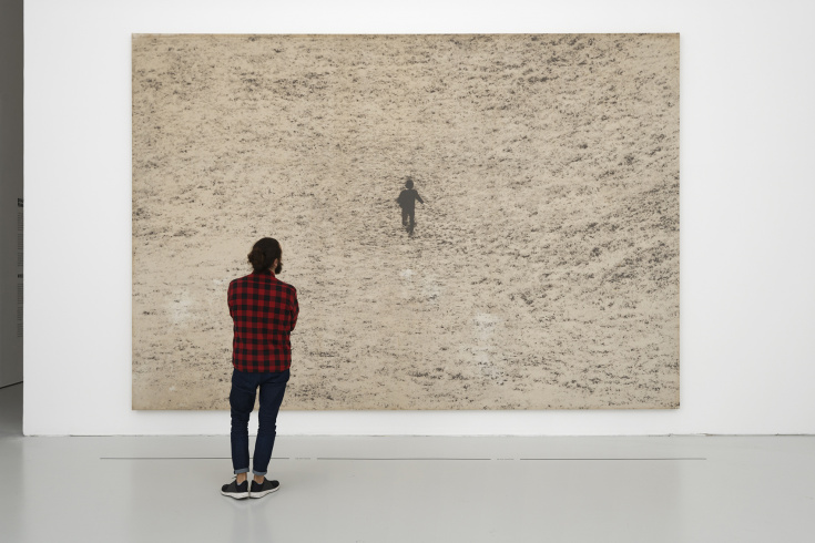 Giovanni Anselmo, "Entrare nell’opera", 1971