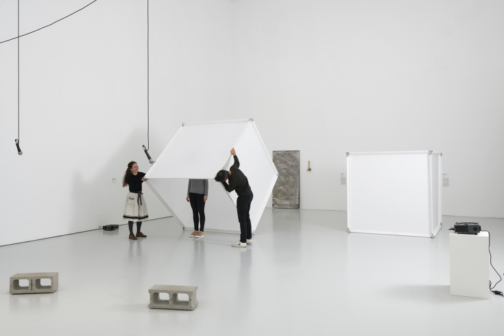 Luciano Fabro, "In cubo", 1966