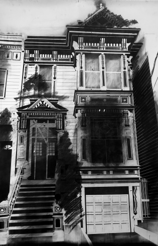 Maxime Duveau, "SF Charmed House", 2018