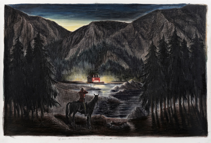 Pierre Seinturier, "O'Lord... 'This Is Really Exciting, He Thought as He Stood There, Watchin’'Em’", 2015