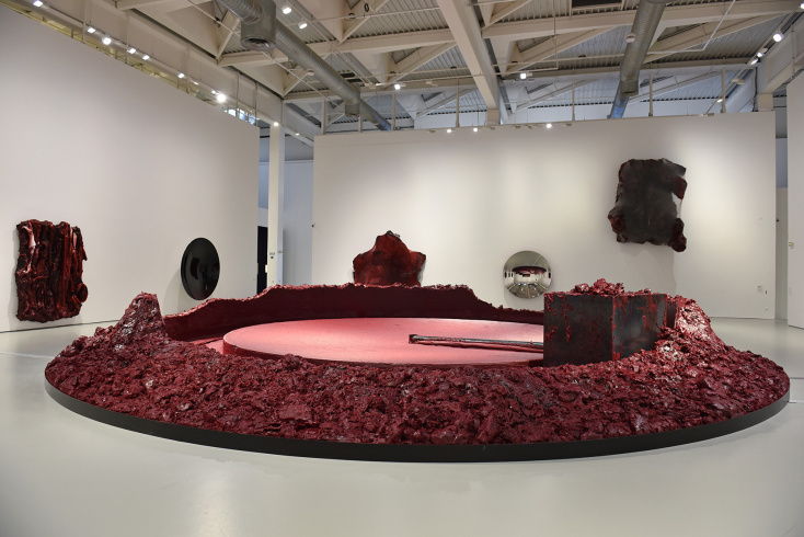 Anish Kapoor, "My Red Homeland", 2003
