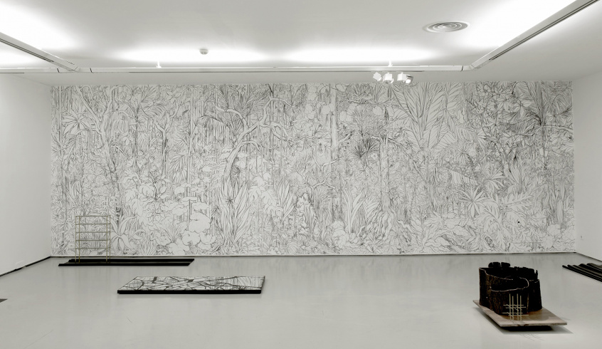Stéphanie Nava, "La luxuriance sauvage de leurs ramifications" [The Raw Luxuriance of Their Ramifications (The Jungle)], 2013