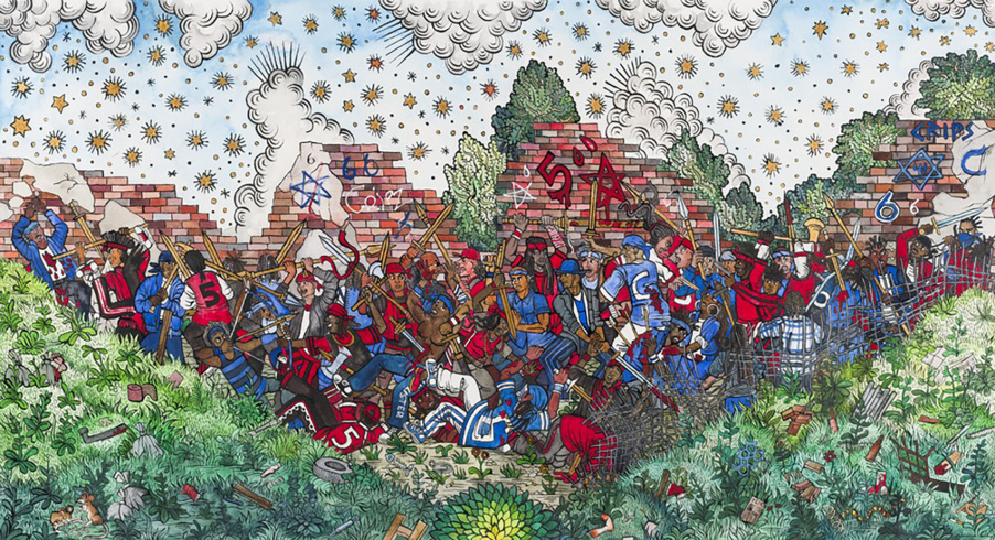 Agathe Pitié, "Bloods'n Crips", 2014