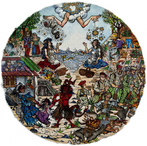 Agathe Pitié, "Des yeux sur la mère (œil 4)", 2013