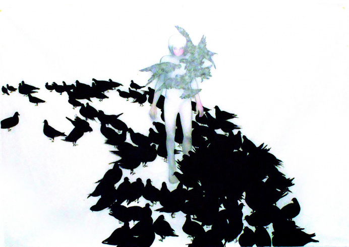 Marina Perez Simão, série "Black Birds", 2009