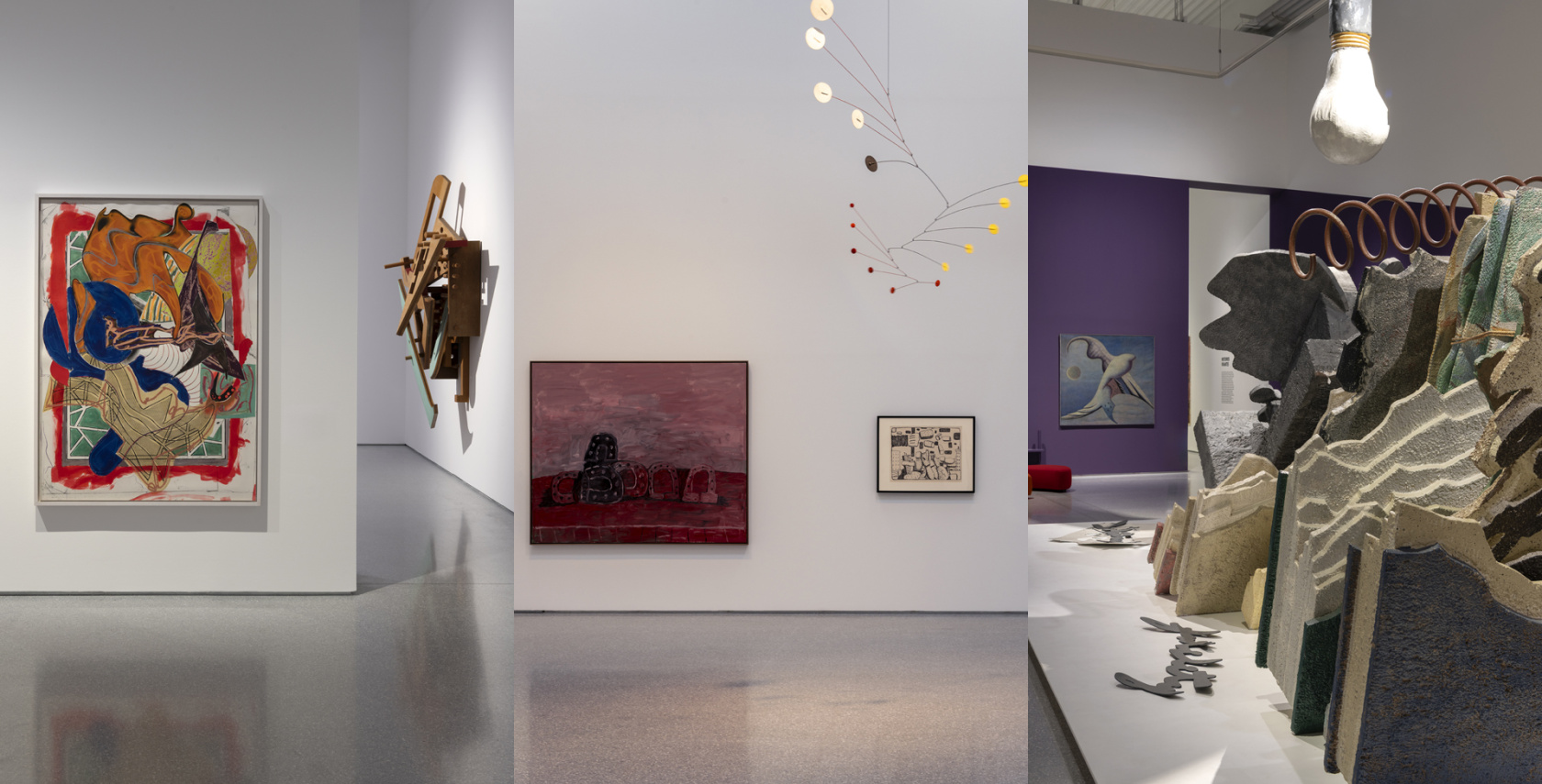 3 vues d'exposition