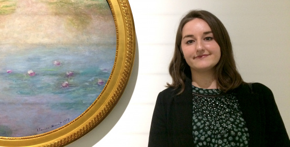 Violette de les"Nympheas" de Claude Monet