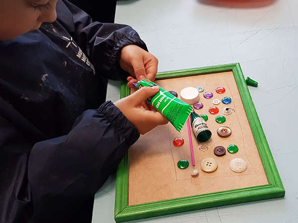Atelier "Mosaïque" (réalisation individuelle)