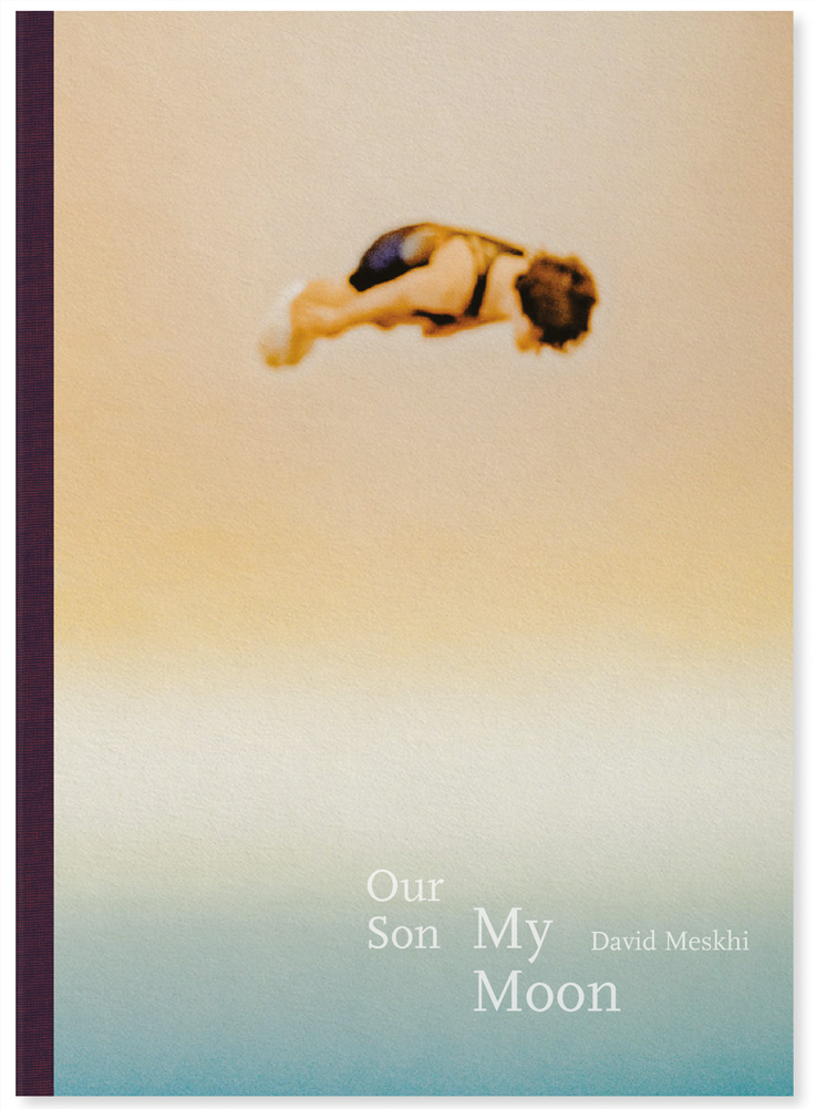 Couverture du catalogue de l'exposition de David Meskhi, "Our Son, My Moon"