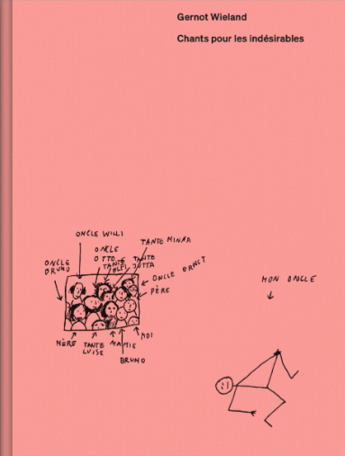 Couverture du catalogue de l'exposition de Gernot Wieland "Chants pour les indésirables"