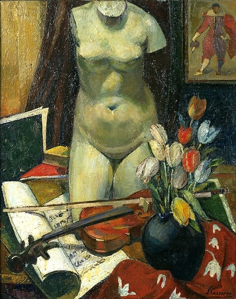 Nature morte au buste