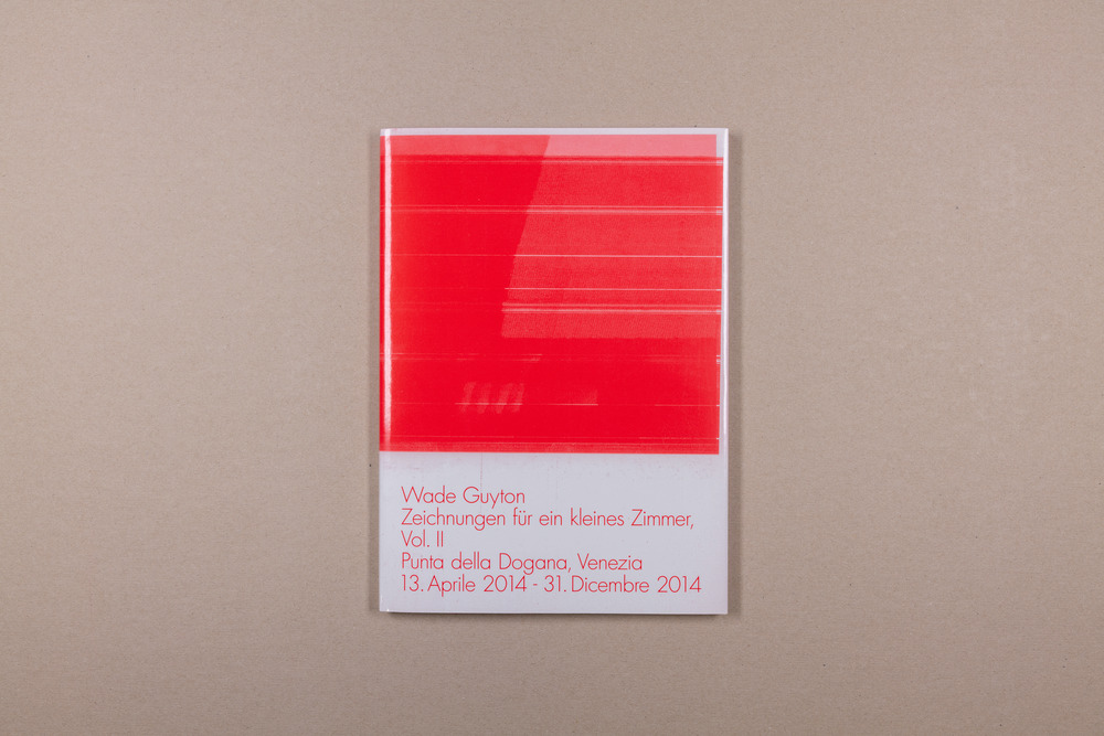 Wade Guyton, Zeichnungen fur ein kleines Zimmer. Vol. II., Punta della Dogana, Venezia, 13. aprile 2014 - 31. dicembre 2014