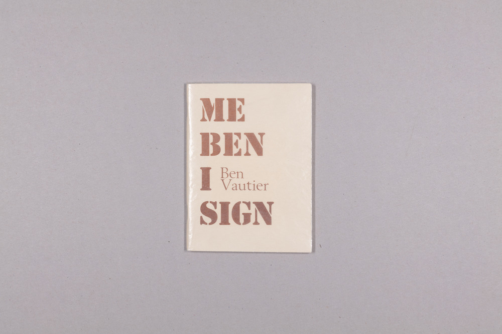 Me Ben I sign