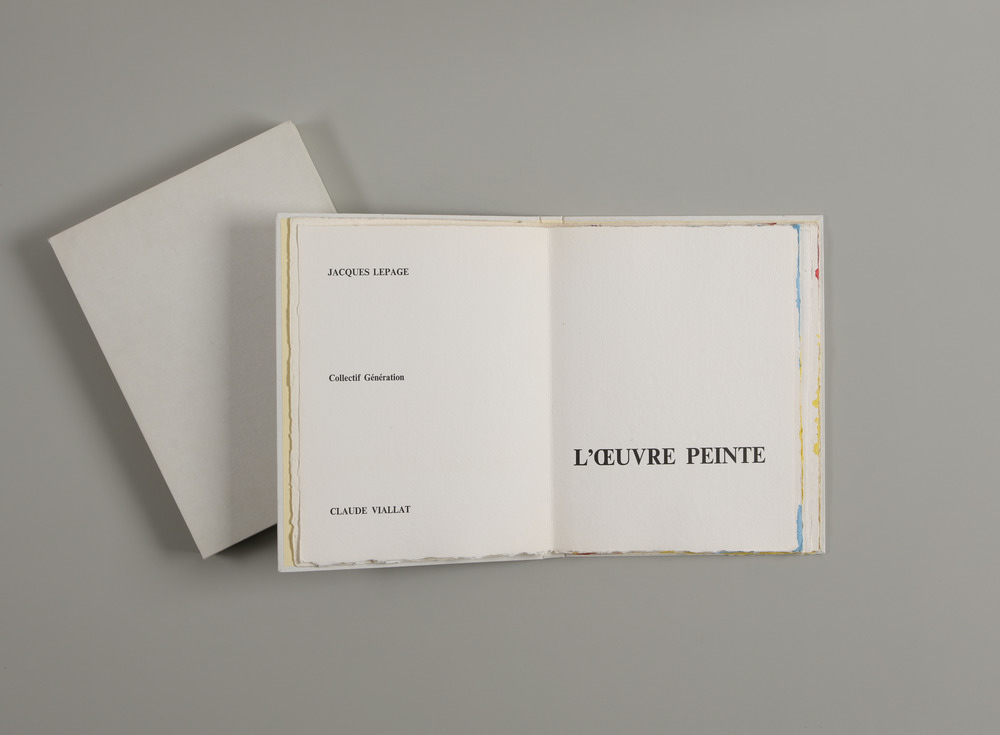 L'oeuvre peinte
