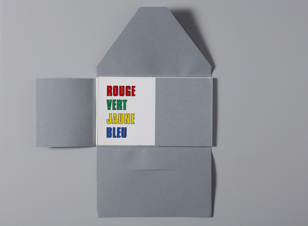 Rouge, vert, jaune, bleu