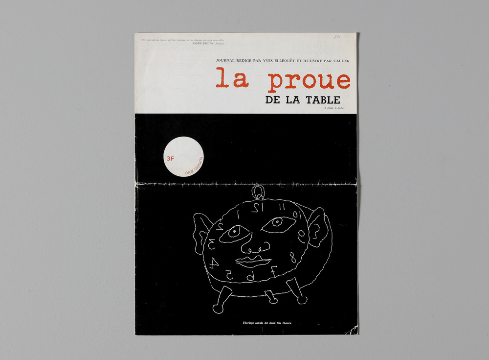 La Proue de la table