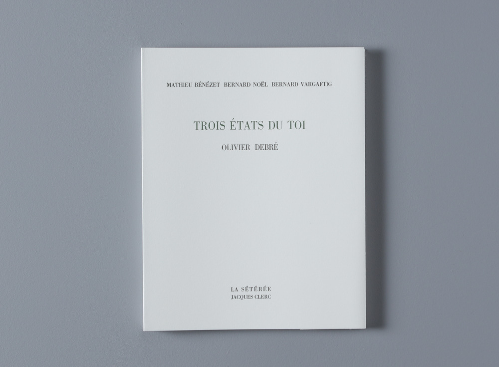 Trois états du toi