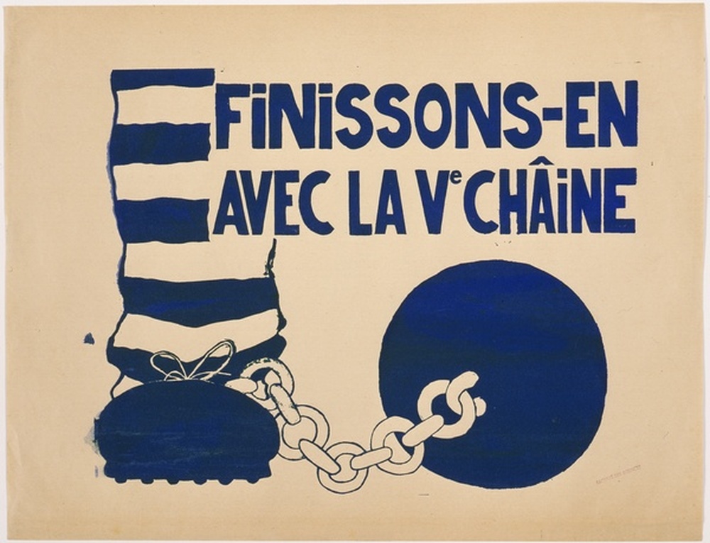 Finissons-en avec la Ve chaine