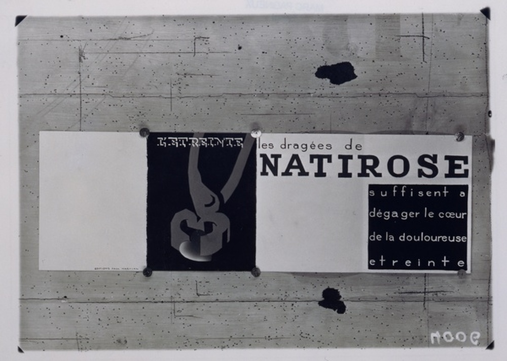 Affiche publicitaire Dragées Natirose