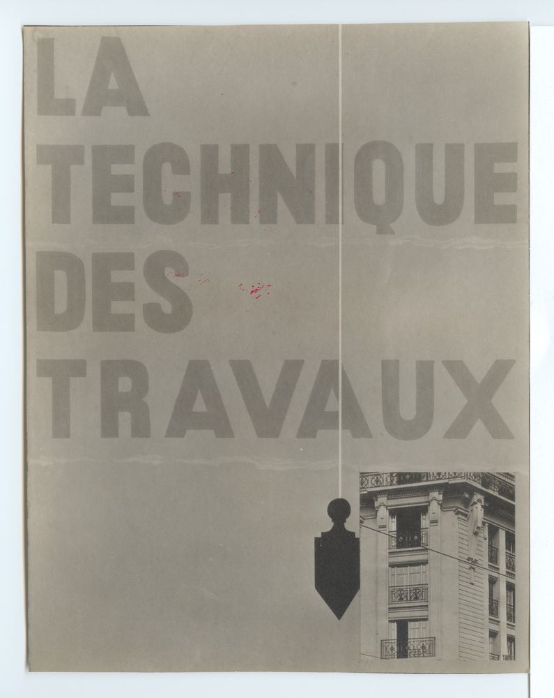 La technique des travaux