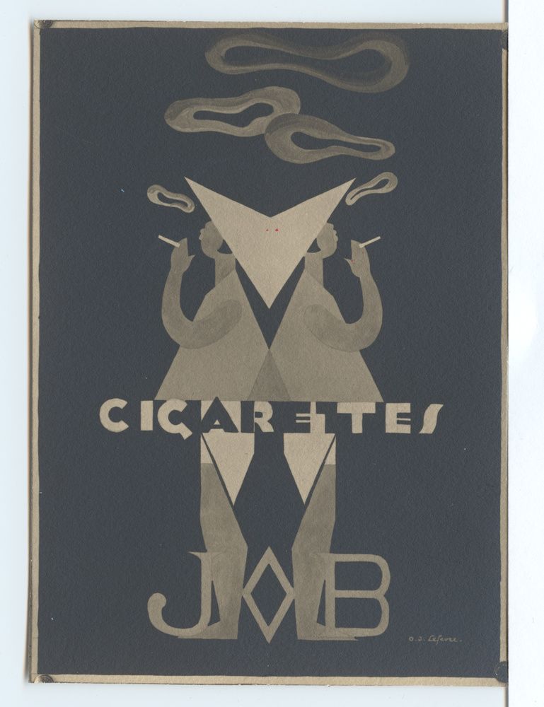 O.J. Lefevre, Cigarettes Job