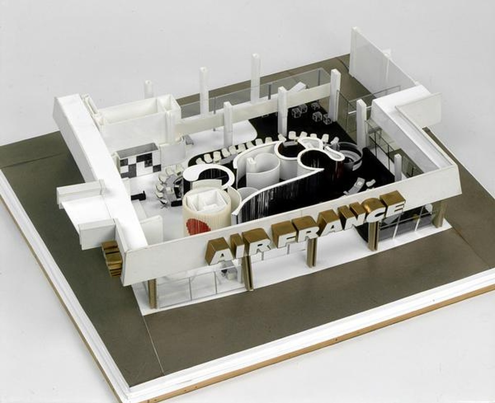 Maquette de détail Agence Air France