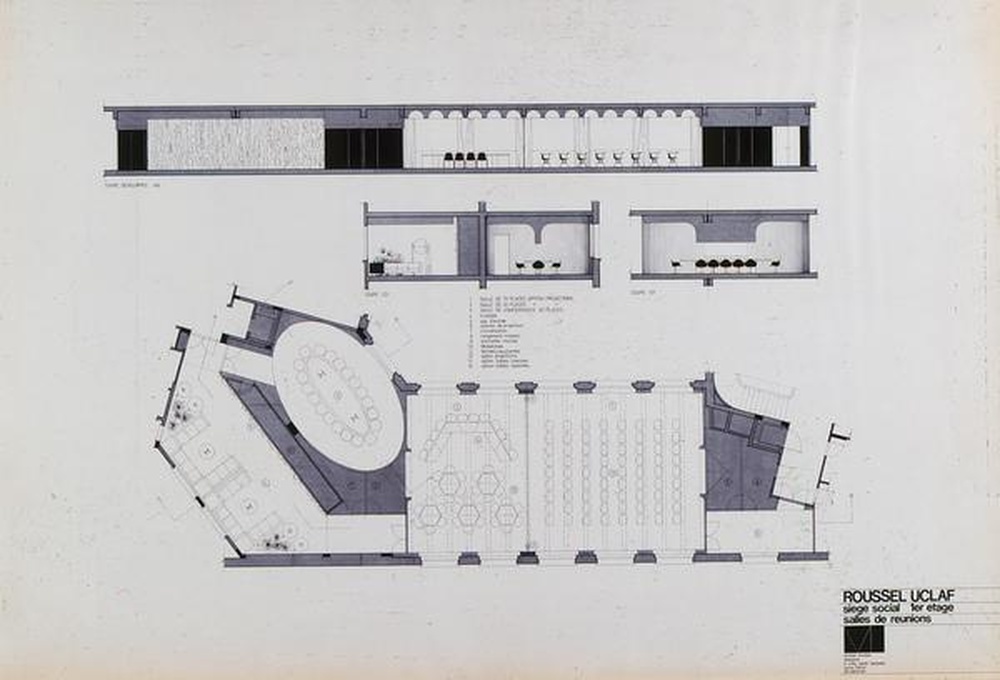 ROUSSEL UCLAF, siège social 35 bd des Invalides, Paris, 1979