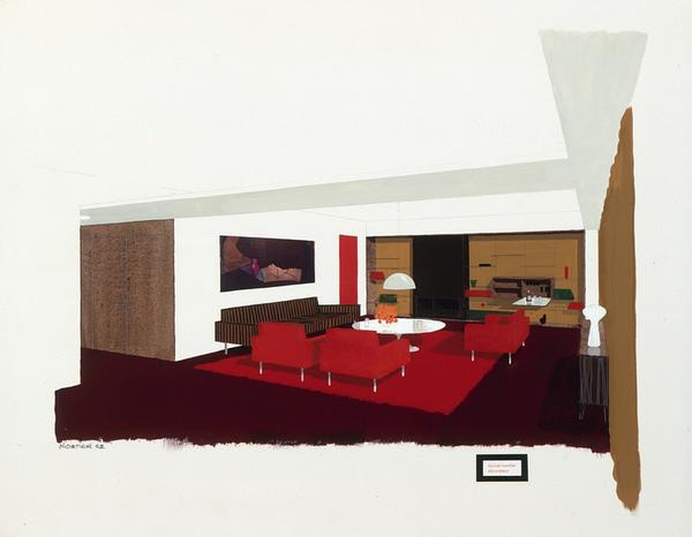 Garoche, appartement rue de la Faisanderie, 1961 - 1962