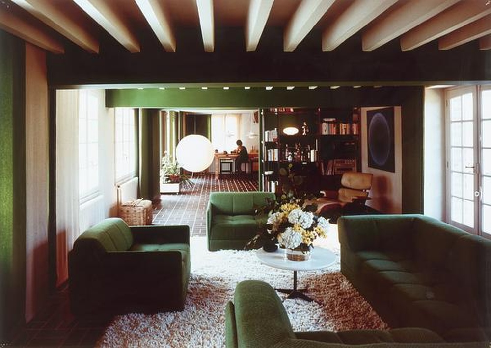 Mr Henner aménagement d'une propriété à Saint-Georges sur Eure, 1975  - 1978