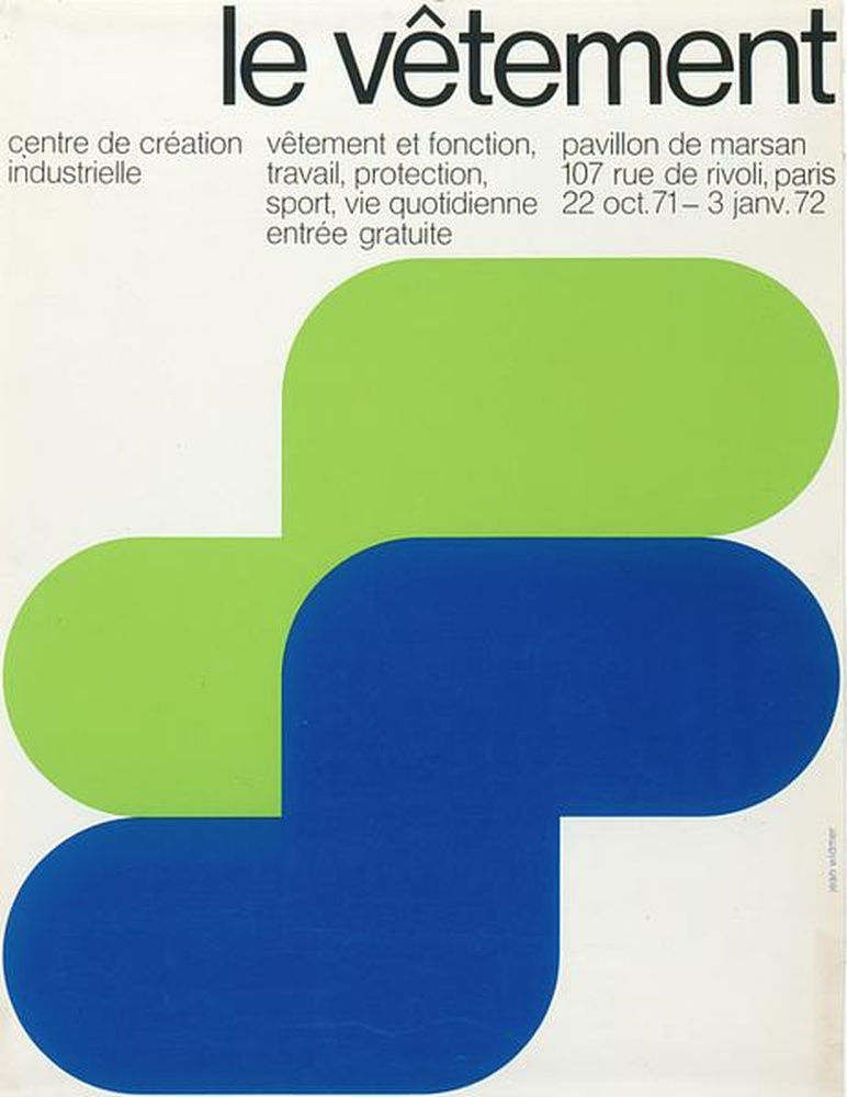 Affiche Le vêtement