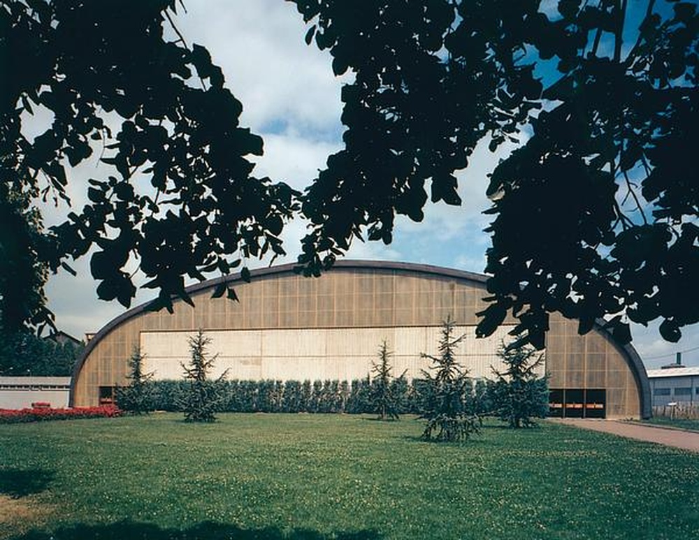 Saint-Etienne : Palais des congrès, vu de dos
