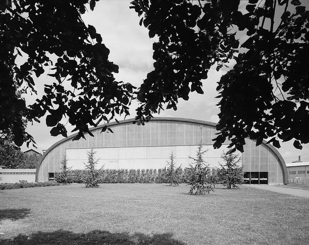 Saint-Etienne : Palais des congrès, vu de dos