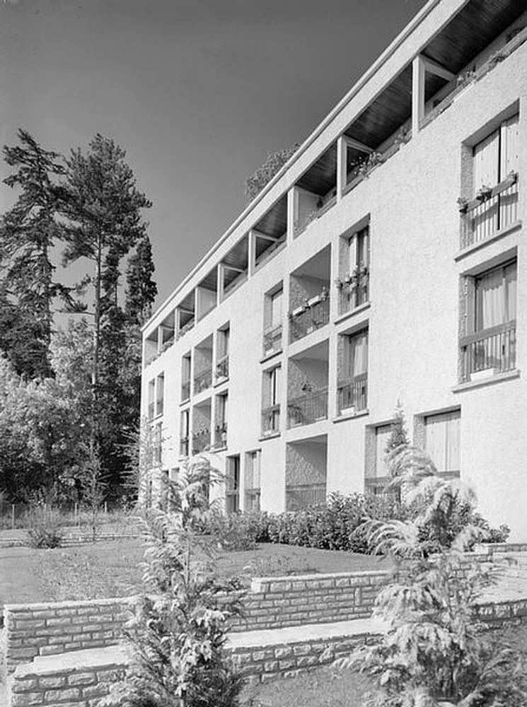 Saint-Etienne : vue d'immeubles
