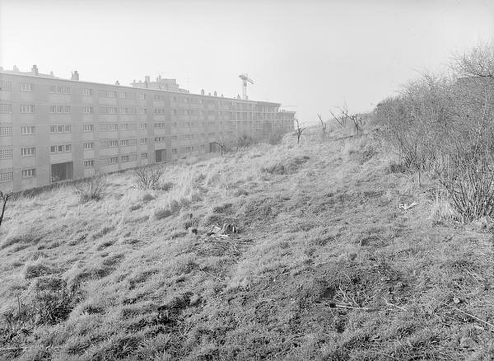 Saint-Etienne : Métare - Montchovet, immeubles en construction