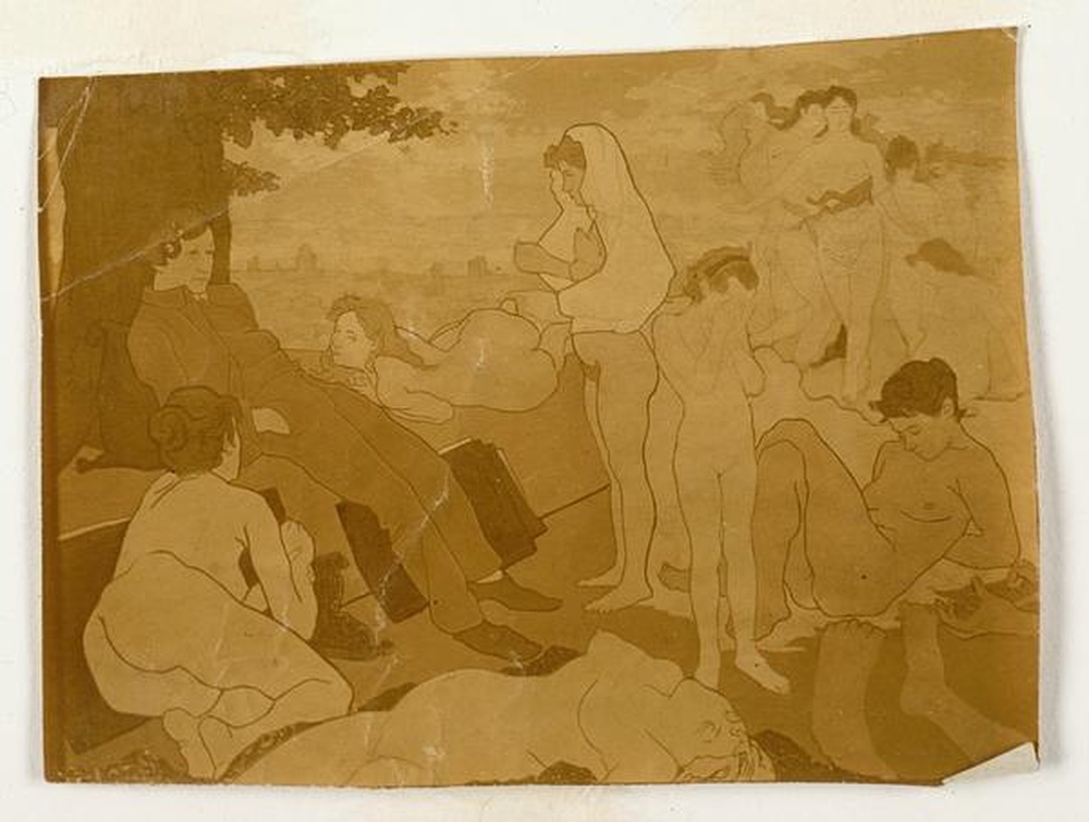 Étude pour L'Aurore du rêve ou Les fleurs du Mal