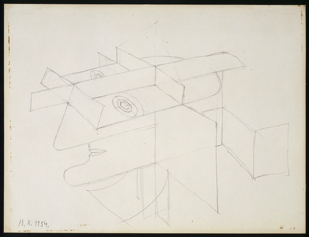 Sans titre, 13. X. 1954