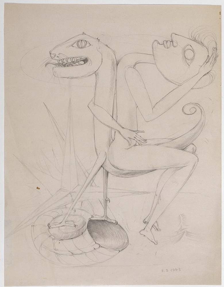 Sans titre, 8. 3. 1943